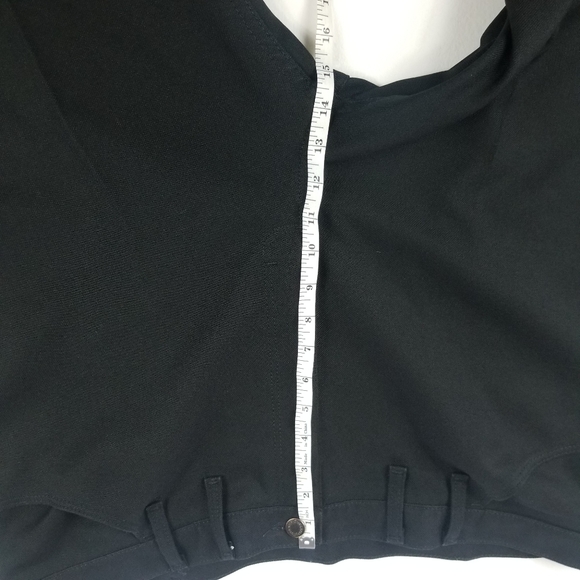 Wrangler 100% Polyester Pants Size 44 x *30 Black - Picture 10 of 11